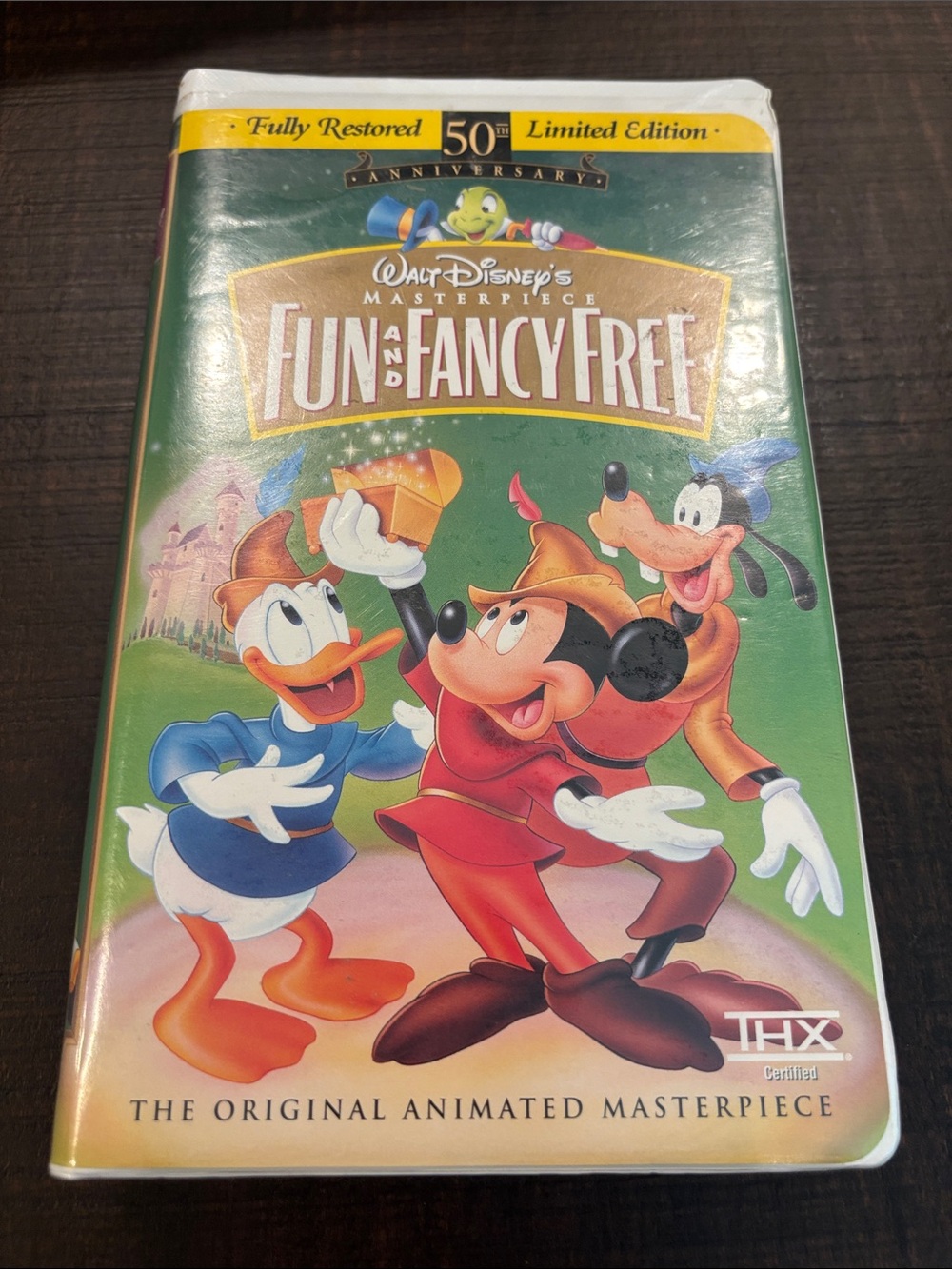 Walt Disney’s Masterpiece: Fun and Fancy Free VHS (1997) – Fully Restored 50th